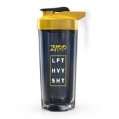 1 - MuscleBlaze ZIDD Pro 1.0 Shaker, Yellow & Black 750 ml