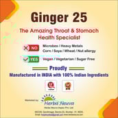7 - Herba Neuva Ginger 25,  60 tablet(s) 