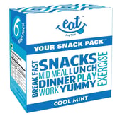 Eat Anytime Snacks Bars, 6 Piece(s)/Pack Cool Mint