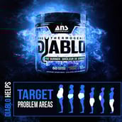 4 - ANS Performance Pro Thermogenic Diablo Advanced Fat Burner,  0.33 lb  Strawberry Kiwi 