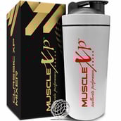 1 - MuscleXP Classic XP Stainless Steel Shaker Blender, White 750 ml
