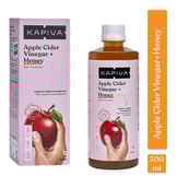 1 - Kapiva Apple Cider Vinegar + Honey (Supports Weight Management),  0.5 L  Unflavoured 