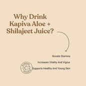 4 - Kapiva Aloe Vera + Shilajeet Juice (Boosts Stamina),  1 L  Unflavoured 