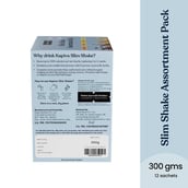 3 - Kapiva Slim Shake Assortment Pack, 300 g Chocolate Coffee Mango Guava