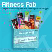 1 - RiteBite Max Protein Healthy Snack Box, Fitness Fab 6 Piece(s)/Pack