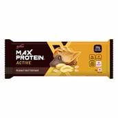 3 - RiteBite Max Protein Active Bar (20g Protein),  6 Piece(s)/Pack  Peanut Butter 