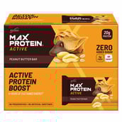 1 - RiteBite Max Protein Active Bar (20g Protein), 12 Piece(s)/Pack Peanut Butter