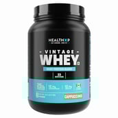 1 - HealthXP Vintage Whey,  2.2 lb  Cappuccino 