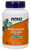 Now Potassium Citrate (99 mg), 180 capsules
