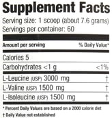 Ultimate Nutrition BCAA Powder,  1 lb  60 Servings  Lemon Lime 