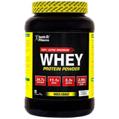 Healthvit Fitness 100% Ultra Premium Whey Protein,  2.2 lb  Vanilla 