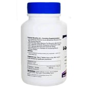 Healthvit L-Carnitine & L-Tartrate (500mg),  60 tablet(s)  Unflavoured 