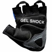 KOBO Gym Gloves (WTG-04),  Blue & Black  Large 