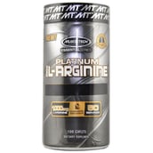 MuscleTech Platinum 100% L-Arginine,  100 caplets 