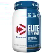 Dymatize Elite 100% Whey Protein, 2 lb Chocolate Cake Butter