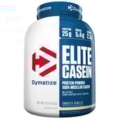 Dymatize Elite Casein,  4 lb  Smooth Vanilla 