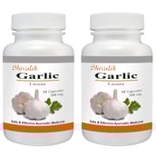 Shivalik Herbals Garlic- Allium Sativum,  120 capsules 