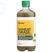 Unifibe Wheat Grass with Aloe Vera Juice,  Unflavoured  0.5 L 