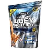 MuscleTech 100% Premium  Whey Protein Plus,  5 lb  Deluxe Chocolate 