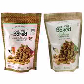 Get Baked Crunch Rocks Combo of 2,  Cranberry & Pudina  0.1 kg 