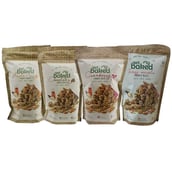 Get Baked Crunch Rocks Combo of 4, Maple Chocolate Cranberry & Tangy Masala 0.2 kg