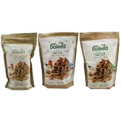 Get Baked Crunch Rocks Combo of 3,  Maple No Added Sugar & Pudina  0.150 kg 