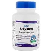 Healthvit L-Lysine (500mg),  60 tablet(s)  Unflavoured 