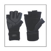 Biofit Hardcore Wrist Wrap Gloves (1160),  Black  Medium 