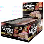 MuscleTech Nitro Tech Crunch (22g Protein), 12 Piece(s)/Pack Birthday Cake