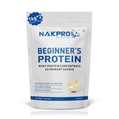 1 - Nakpro Beginner's Protein,  2.2 lb  Banana (Pack of 2) 