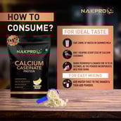 4 - Nakpro Calcium Caseinate Protein,  2.2 lb  Banana (Pack of 2) 