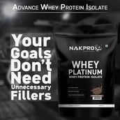 6 - Nakpro Whey Platinum Whey Protein Isolate,  4.4 lb  Chocolate 