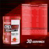 6 - Big Flex Cyclone Pre Workout,  0.66 lb  Watermelon 