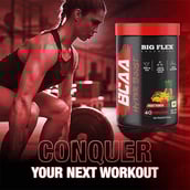 4 - Big Flex Essential BCAA Hyperboost,  0.88 lb  40 Servings  Fruit Punch 