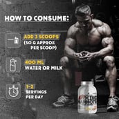 7 - Big Flex King Mammoth Mass Gainer,  6.6 lb  Kesar Badam 