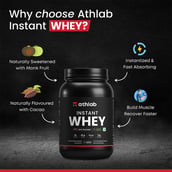 2 - Athlab Instant Whey,  2.2 lb  Cold Coffee 