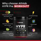 3 - Athlab Hypr Pre-Workout,  1.05 lb  Orange Blast 