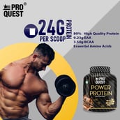 4 - Proquest Power Protein,  4.4 lb  Belgian Chocolate 