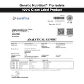 Genetic Nutrition Pro Isolate,  2.2 lb  Cafe Mocha 