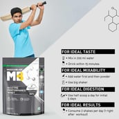 3 - MuscleBlaze Biozyme Performance Whey Protein,  2.2 lb  Refill Pack Rich Chocolate 