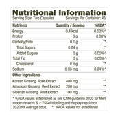 4 - GNC Triple Ginseng Root (Pack of 2),  90 capsules 