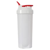2 - GNC Gymrat Shaker, White 750 ml