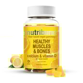 1 - Nutriburst Healthy Muscles & Bones,  30 gummies  Lemon 