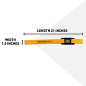 6 - MuscleBlaze Weight Lifting Strap (UNLEASH THE ZIDD !),  Yellow  Free Size 