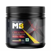 1 - MuscleBlaze CreaPRO Creatine with Creapure Powder from Germany,  Fruit Punch  0.55 lb 