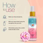 5 - Setu Organic Rose Water,  130 ml  Steam Distilled 