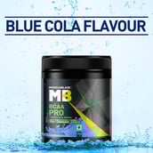 2 - MuscleBlaze BCAA Pro,  0.55 lb  20 Servings  Blue Cola 