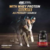 2 - ON (Optimum Nutrition) Gold Standard 100% Whey Protein,  5 lb  Vanilla Ice Cream 
