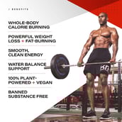 3 - Kaged Muscle Clean Burn Amped, 120 veggie capsule(s) Unflavoured