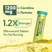 2 - HealthKart HK Vitals L Carnitine 1200 mg Effervescent,  30 tablet(s)  Lemon 
